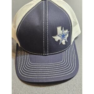 Platinum Series Dallas Cowboys Mens One Size Fits All Blue Baseball Cap Trucker